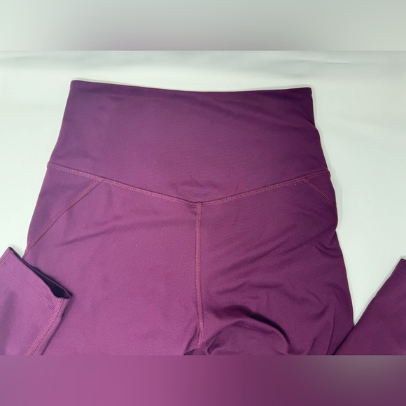 Girlfriend Collective Compression Leggings-plum purple/small - Picture 4 of 13
